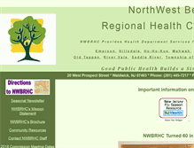 Tablet Screenshot of nwbrhc.org